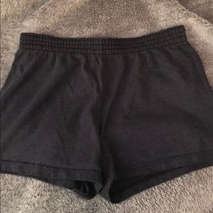 Black Soffe shorts